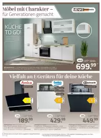 ROLLER Prospekt Seite 2: Einbaugeschirrspüler BAUKNECHT B2I HKD526 A €449,99, Einbaugeschirrspüler BEKO BDIN16420 €429,99