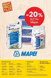 Right Price Tiles kundeavis Side 26: Mapei
