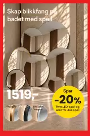 Right Price Tiles kundeavis Side 13: Frei LED-speil €1.519,00