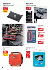 Hubo folder Pagina 4: Jumpstarter 2-in-1 €99,00, Ruitensproeiervloeistof bio-ethanol €6,99