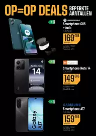 Electro Depot folder Pagina 3: OP=OP DEALS LEN A motorola A AIC BEPERKTE AANTALLEN AA MOTOROLA Smartphone G06 +buds 10020484
