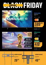 Electro Depot folder Pagina 6: Philips UHD 4 K TV €389,00, Muursteun €95,00