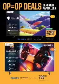 Electro Depot folder Pagina 7: Philips QLED MINILED TV €799,95, Philips UHD 4 K TV €429,00