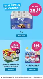 Plein.nl folder week 44 Pagina 6: Dreft vaatwastabletten grootverpakkingen €0,21, Page kussenzacht €25,99