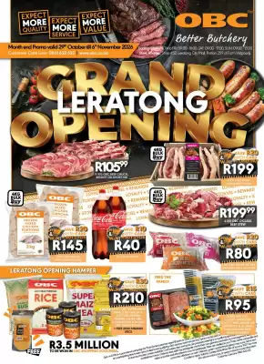 OBC Meat & Chicken (valid until 6-11)