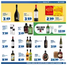 Volantino Sigma Superstore Pagina 17: Chorus vino montepulciano d'abruzzo dop €4,49, Vino Solopaca €2,09