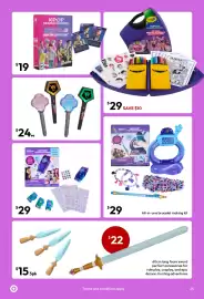 Target catalogue Page 24: Crayola KPop Demon Hunters Art Case €29,00