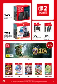 Target catalogue Page 45: Donkey Kong Bananza - Nintendo Switch 2 €79,00, Pokemon Pokopia - Nintendo Switch 2 €84,00