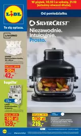 Lidl gazetka tydzień 44 Strona 1: Pościel flanelowa z bawełną Livarno 140x200 cm €42,00
