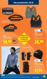 Lidl gazetka tydzień 44 Strona 13: Rękawiczki do biegania Crivit €17,99