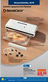 Lidl gazetka tydzień 44 Strona 14: Zgrzewarka próżniowa z zestawem akcesoriów Silvercrest 130W €69,99