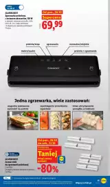 Lidl gazetka tydzień 44 Strona 15: Zgrzewarka próżniowa z zestawem akcesoriów 130W Silvercrest €69,99