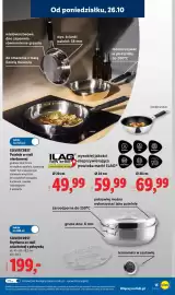 Lidl gazetka tydzień 44 Strona 19: Brytfanna ze stali szlachetnej z pokrywką Silvercrest 41x28x18,5 cm €199,00