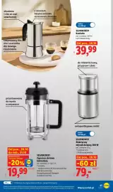 Lidl gazetka tydzień 44 Strona 25: Elektryczny młynek do kawy Silvercrest 200W €79,00
