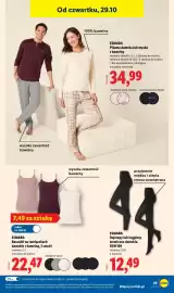 Lidl gazetka tydzień 44 Strona 35: Koszulki na ramiączkach damskie z bawełną 3-pak Esmara €22,47