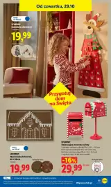 Lidl gazetka tydzień 44 Strona 37: Kalendarz adwentowy Livarno €19,99, Wycieraczka kokosowa Livarno 40x60 cm €19,99