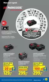 Lidl gazetka tydzień 44 Strona 39: Inteligentny akumulator smart 20V 12Ah litowo-jonowy Parkside Performance €299,00