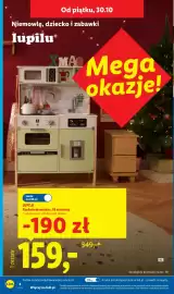Lidl gazetka tydzień 44 Strona 4: Kuchnia drewniana 24 elementy Lupilu €159,00