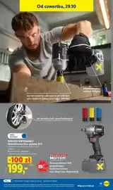 Lidl gazetka tydzień 44 Strona 41: Akumulatorowy klucz udarowy 20V Parkside Performance €199,00