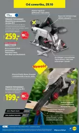 Lidl gazetka tydzień 44 Strona 43: Pilarka akumulatorowa Parkside Performance 20V €199,00