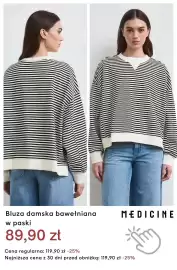 Medicine gazetka Strona 7: Bluza damska bawełniana w paski Medicine €89,90