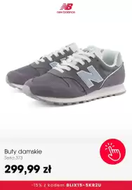 New Balance gazetka tydzień 44 Strona 6: Buty damskie seria 373 New Balance €299,99