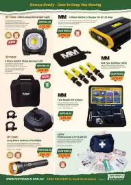 Tentworld catalogue Page 5: Rescue Ready - Gear to Keep You Moving Oztrail 1500 Lumen Dial Bright Light A rechargeable camp