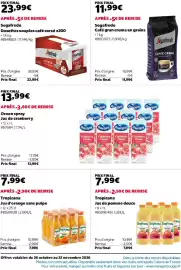 Catalogue Costco page 14: Segafredo Dosettes souples café corsé €23,99, Ocean spray Jus de cranberry €13,99