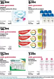 Catalogue Costco page 19: Evoluderm Eau micellaire €7,99, Indasbed Protège-matelas €35,99
