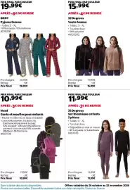 Catalogue Costco page 5: PRIX FINAL PAR COULEUR 19,99€ APRÈS-6€ DE REMISE DKNY Pyjama femme • Tailles: S-XL +90% polyester