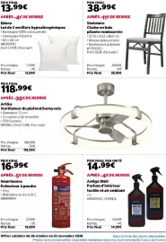 Catalogue Costco page 6: PRIX FINAL 13,99€ APRÈS -4€ DE REMISE Edona Lot de 2 oreillers hypoallergéniques • Enveloppe 100%