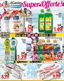 Volantino Il Genio Supermercato settimana 44 Pagina 6: Cif Crema Classico Limone €1,39