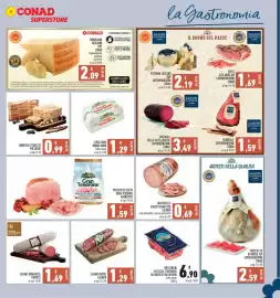 Volantino Conad Superstore Pagina 13: Bocconcini salsiccia stagionata €6,90, Prosciutto cotto Gran Tenerone €1,59