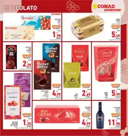Volantino Conad Superstore Pagina 19: Cioccolato nero Perugina €2,29, Baileys Chocolate €11,90