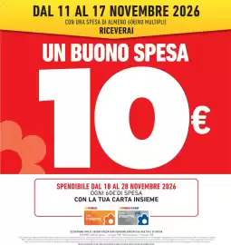 Volantino Conad Superstore Pagina 2: || DAL 11 AL 17 NOVEMBRE 2026 CON UNA SPESA DI ALMENO 60€(NO MULTIPLI)* RICEVERAI UN