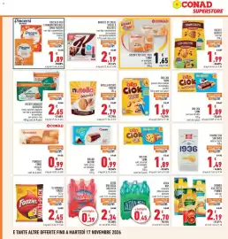 Volantino Conad Superstore Pagina 22: Acqua di Nepi €2,70, Rollino Balconi €0,99