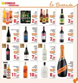 Volantino Conad Superstore Pagina 23: Birra Beck's €2,49, Birra Leffe €1,69