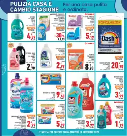 Volantino Conad Superstore Pagina 28: Detersivo per lavatrice monodose salvacolore Conad €8,90, Detersivo liquido Conad €2,79