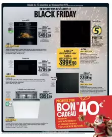 Catalogue Proxi Confort page 3: BOSCH LAVE-VAISSELLE €599,90, AEG MICRO-ONDES €379,90