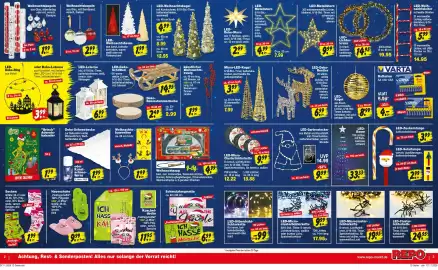Repo Markt Prospekt woche 46 Seite 2: LED-Deko-Rentier €6,99, Christmas EXPRESS TRAIN €4,99