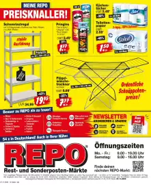 Repo Markt Prospekt woche 46 Seite 7: Schwerlastregal €19,95, Toilettenpapier Soled €1,50