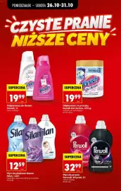 Biedronka Polsko leták týden 44 Strana 13: Silan płyn do płukania tkanin €1.259,00, Vanish odplamiacz do tkanin €19,99