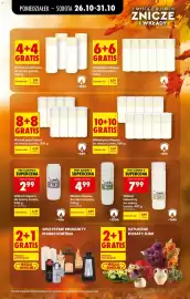 Biedronka Polsko leták týden 44 Strana 19: Wkład parafinowy do zniczy Lumia €3,69, Wkład parafinowy do zniczy Lumia €7,99