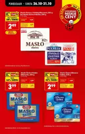 Biedronka Polsko leták týden 44 Strana 3: Mleczna Dolina Masło Ekstra €2,99, Masło Ekstra €249,00