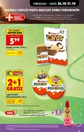 Biedronka Polsko leták týden 44 Strana 31: Kinder Cards €599,00