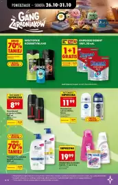 Biedronka Polsko leták týden 44 Strana 36: Somat Excellence 4in1 Caps €39,99, Nivea dezodorant roll-on €11,99