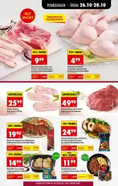 Biedronka Polsko leták týden 44 Strana 41: Düda karkówka paski o smaku honey bbq €11,99, Kark wołowy bez kości €49,90
