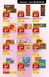 Biedronka Polsko leták týden 44 Strana 67: Meltié czekolada mlečná s celými orzechy laskovými €4,99