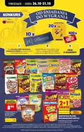 Biedronka Polsko leták týden 44 Strana 69: Nestlé płatki śniadaniowe granola fitness €8,99