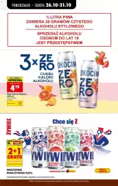 Biedronka Polsko leták týden 44 Strana 74: Okocim 3xZero €4,19